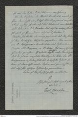 Nachlass Franz Steindachner, Brief von Gustav Schneider (senior) an Franz Steindachner (26.10.1878), Inv.Nr. 461.15, Seite 4